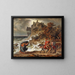 Macbeth und die Hexen - Joseph Anton Koch — gerahmtes Bild an der Wand