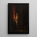 Aschenputtel - Joseph Bail — gerahmtes Bild an der Wand