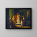 Les Polisseuses - Joseph Bail — gerahmtes Bild an der Wand
