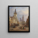 Markttag - Joseph Barter — gerahmtes Bild an der Wand