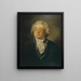 Portrait von Honoré Gabriel Riqueti, Comte de Mirabeau 1749-1791 Redner und Politiker - Joseph Boze — gerahmtes Bild an der Wand