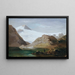 Der Gletscher von Madatsch - Joseph Brunner — gerahmtes Bild an der Wand