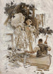 Die Stimme im Reis - Joseph Christian Leyendecker — Ansicht des Kunstwerks