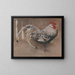 Der glitzernde Hahn - Joseph Crawhall — gerahmtes Bild an der Wand