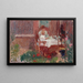 Der Garten - Joseph Delattre — gerahmtes Bild an der Wand