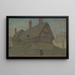 Das Cottage d'Ann Hathaway in Stratford - Joseph Edward Southall — gerahmtes Bild an der Wand