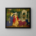 Changer la lettre - Joseph Edward Southall — gerahmtes Bild an der Wand