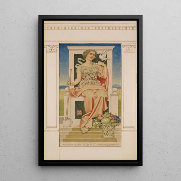 Joseph Edward Southall - Figure Of Peace.webp