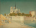 Notre-Dame und die Seine - Joseph Edward Southall — Ansicht des Kunstwerks