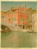 Pont Cannareggio Venedig Italien - Joseph Edward Southall — Ansicht des Kunstwerks