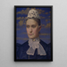 Portrait der Mutter des Künstlers - Joseph Edward Southall — gerahmtes Bild an der Wand
