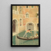 Rio Della Guerra Venedig - Joseph Edward Southall — gerahmtes Bild an der Wand