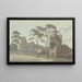 Eine Kirche in Stanstead - Joseph Farington — gerahmtes Bild an der Wand