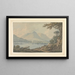 Grasmere - Joseph Farington — gerahmtes Bild an der Wand
