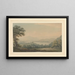 Unterer Rand von Ullswater - Joseph Farington — gerahmtes Bild an der Wand
