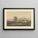 Pas d'entrée au pont de Keswick - Joseph Farington — gerahmtes Bild an der Wand