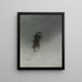 Der Blizzard - Joseph Farquharson — gerahmtes Bild an der Wand