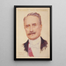 Portrait de Paul Deschanel 1855-1922 président de la République - Joseph Félix Bouchor — gerahmtes Bild an der Wand