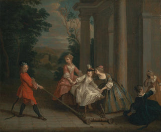 Joseph Francis Nollekens - Children Playing with a Hobby Horse.webp