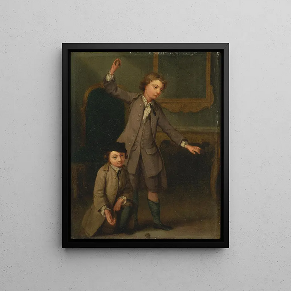 Joseph Francis Nollekens - Portrait of Two Boys probably Joseph and John Joseph Nollekens.webp