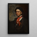Der pfeifende Junge - Joseph Frank Currier — gerahmtes Bild an der Wand
