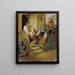 Das Recht auf Asyl - Joseph Hasslwander — gerahmtes Bild an der Wand