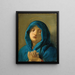 Madonnenkopf - Joseph Hasslwander — gerahmtes Bild an der Wand