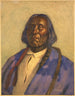 Chef Red Cloud, Sioux - Joseph Henry Sharp — Ansicht des Kunstwerks