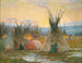 Vorbereitung auf den Medizin-Sweat - Joseph Henry Sharp — Ansicht des Kunstwerks