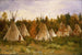 Le camp d'été - Joseph Henry Sharp — Ansicht des Kunstwerks