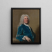 Ein Unbekannter Mann - Joseph Highmore — gerahmtes Bild an der Wand