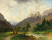 Das Sommervergnügen am Fuße eines Schlosses - Joseph Holzer — Ansicht des Kunstwerks