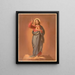 Jesus Christus - Joseph Hoover — gerahmtes Bild an der Wand
