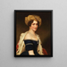 Auguste Amalie Prinzessin von Bayern Herzogin von Leuchtenberg 1788-1851 - Joseph Karl Stieler — gerahmtes Bild an der Wand