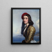 Katerina Rosa Botsaris - Joseph Karl Stieler — gerahmtes Bild an der Wand