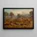Belle du village et belle du cottage - Joseph Lee — gerahmtes Bild an der Wand
