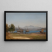 Vue de La Spezia - Joseph Magnus Stck — gerahmtes Bild an der Wand