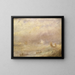 Eine Ansicht von Deal - Joseph Mallord William Turner — gerahmtes Bild an der Wand