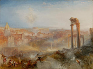 Rom modern, Campo Vaccino - Joseph Mallord William Turner — Ansicht des Kunstwerks