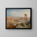 Rom modern, Campo Vaccino - Joseph Mallord William Turner — gerahmtes Bild an der Wand