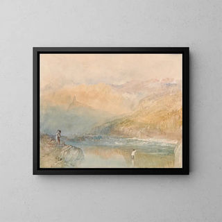 Joseph Mallord William Turner - On the Mosell Near Traben Trarbach.webp