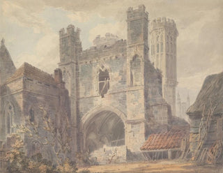 Porte Saint-Augustin de Canterbury - Joseph Mallord William Turner — Ansicht des Kunstwerks
