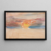 Skizzenbuch der Manche 28 - Joseph Mallord William Turner — gerahmtes Bild an der Wand