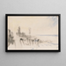 Das Skizzenbuch der Manche 31 - Joseph Mallord William Turner — gerahmtes Bild an der Wand
