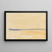 Le carnet de croquis de la Manche 48 - Joseph Mallord William Turner — gerahmtes Bild an der Wand