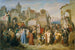L'entrée triomphale du duc Léopold le Glorieux à Vienne après la croisade de 1219 - Joseph Mathias von Trenkwald — Ansicht des Kunstwerks