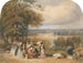Ein Picknick auf dem Richmond Hill - Joseph Murray Ince — Ansicht des Kunstwerks