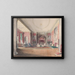 Die Schlafzimmer des Stowe State, Buckinghamshire - Joseph Nash — gerahmtes Bild an der Wand
