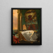 Titien liegend im Zustand im Palast Barbarigo - Joseph Nicolas Robert-Fleury — gerahmtes Bild an der Wand