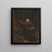 Titien, das sein letztes Werk malt - Joseph Nicolas Robert-Fleury — gerahmtes Bild an der Wand